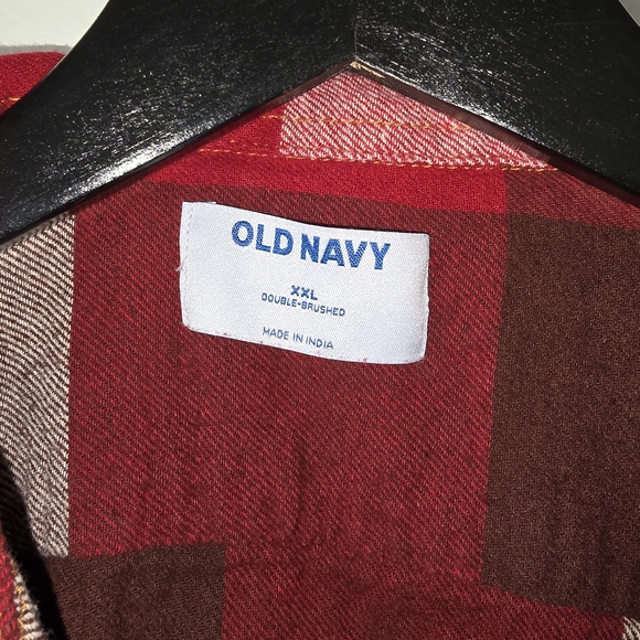 Old Navy Multicolor Women's Plaid Shirt Size XXL 100% Cotton - Picture 5 of 6